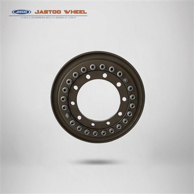 2- stykki 20x10 tommur Brown fölsuð álhjól